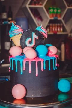 Birthday cake Foto stock