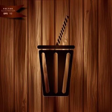 Birthday cake web icon vector illustration. Illustrazione stock