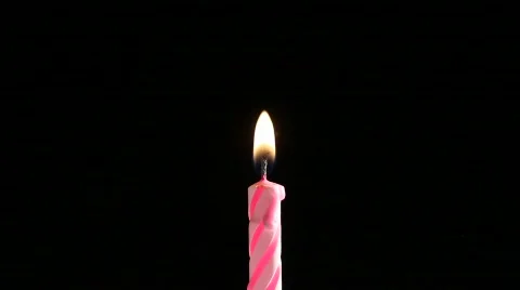 Birthday Candle Stock Footage 847103