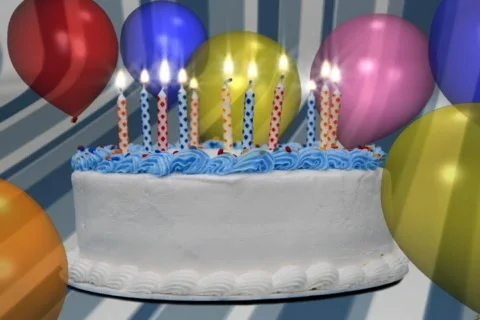 Birthday Candles Stock Footage 334851