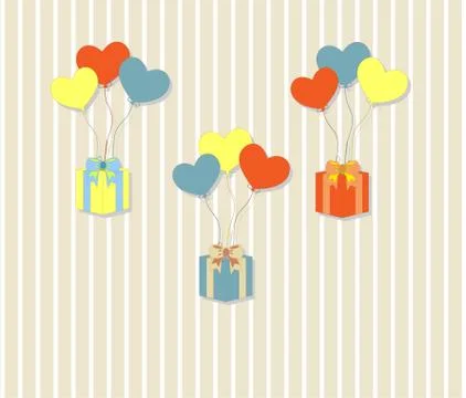 Birthday card Stock Illustration