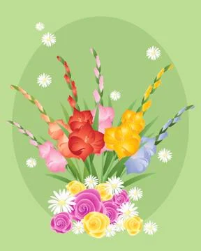 Birthday card Stock Illustration