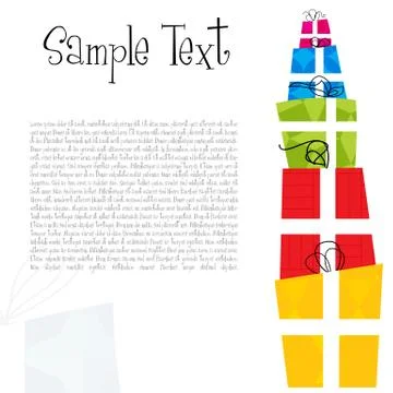 Birthday card Stock Illustration