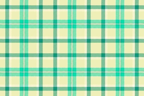 Birthday card tartan texture pattern, event vector fabric seamless. Adorabl.. Stock Illustration