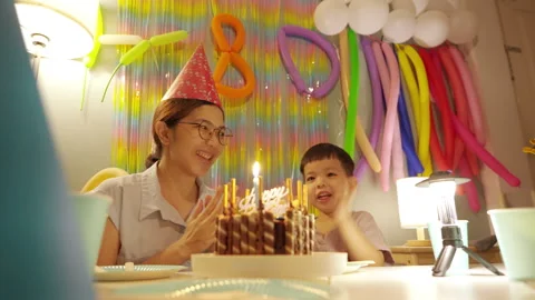 Birthday celebration Video stock 293118529