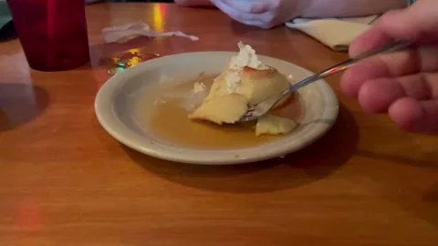 Birthday Flan Stock Footage 249784559