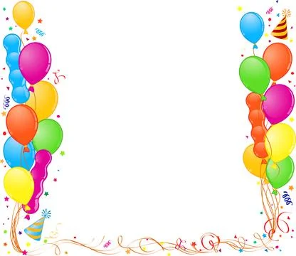 Birthday Frame Stock Illustration