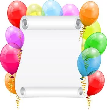 Birthday Frame Ilustração Stock