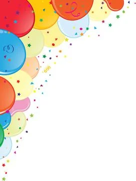 Birthday Frame Иллюстрация