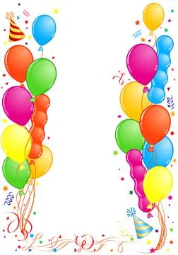 Birthday Frame Stock Illustration