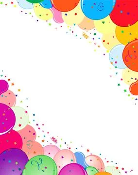 Birthday Frame Stock Illustration