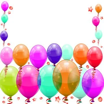 Birthday Frame Stock Illustration
