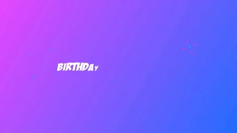 Birthday Greetings Pack After Effects素材