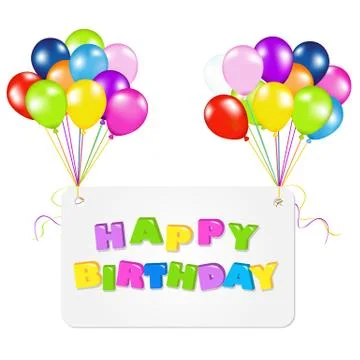 Birthday Stock Illustration
