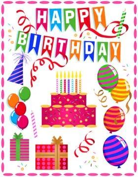 Birthday Stock Illustration