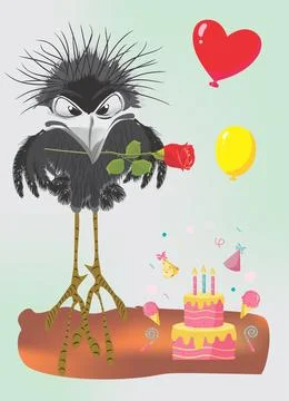 Birthday, Illustrazione stock