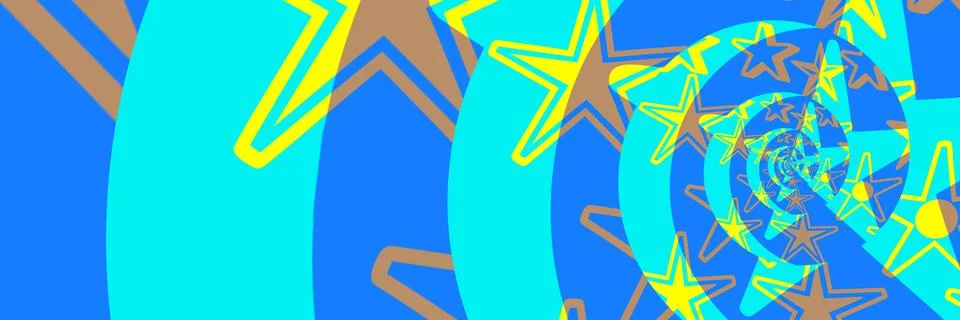 Birthday illustration ordered element or in disarray Illustrazione stock