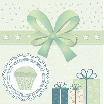 Birthday invitation Stock Illustration