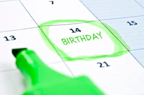 Birthday mark Photos