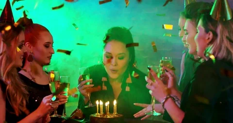 Birthday Party Stock Footage 88762914