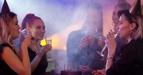 Birthday Party Stock Footage 96030958