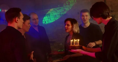 Birthday Party Stock Footage 99767637