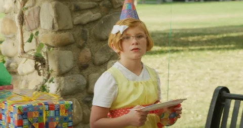 Birthday Party guests Stock Footage 90922559