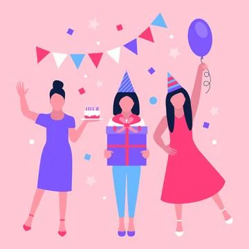 Birthday party Stock Illustration