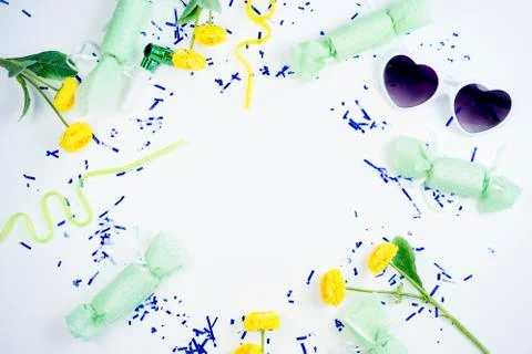 Birthday party things Stock Photos