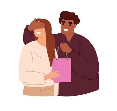 Birthday present Stock Illustration