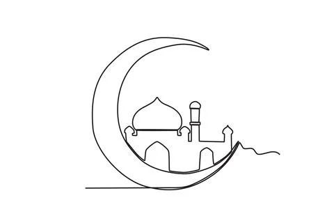 Birthday of Prophet Muhammad Stock Illustration