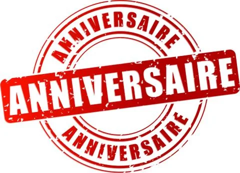 Birthday stamp Stock Illustration