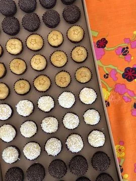 Birthday sweets Stock Photos