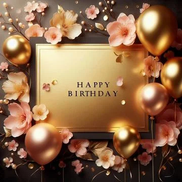 Birthday templates background Illustrazione stock