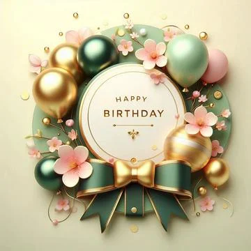 Birthday templates background Stock Illustration