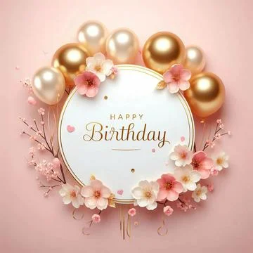 Birthday templates background Stock Illustration