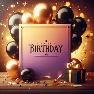 Birthday templates background Illustrazione stock