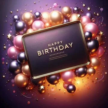 Birthday templates background Stock Illustration