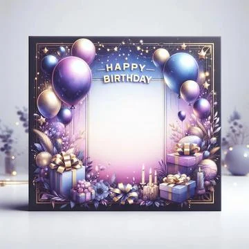 Birthday templates background Stock Illustration