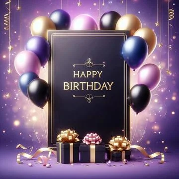 Birthday templates background Stock Illustration