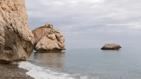 The Birthplace Of Aphrodite Video stock 67354701