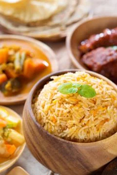 Biryani rice Stock Photos