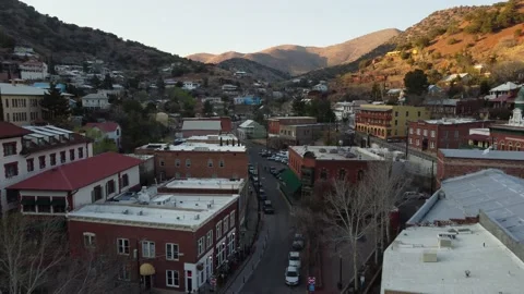 Bisbee Downtown 2 Video stock 180602267