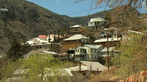 Bisbee Mining Town Stock Footage 12713554
