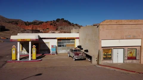 Bisbee Old Town Video stock 180603850
