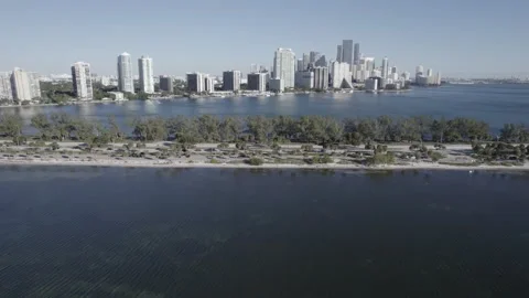 BIscayne Beach 5k 2 스톡 동영상 231580437