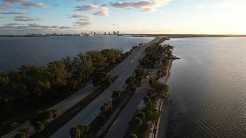 BIscayne Beach 5k 6 Stock Footage 231538067