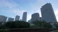 Biscayne Boulevard's skyscrapers in Miami, Florida 4k or 4k+ Resolution