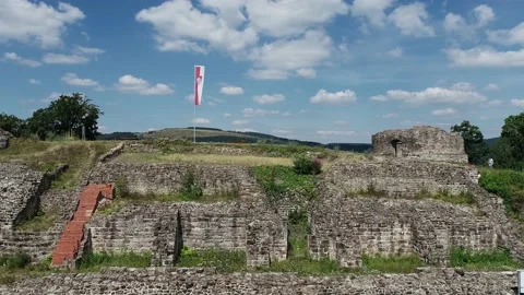 Bischofsheim Ruine 2 Video stock 140341314
