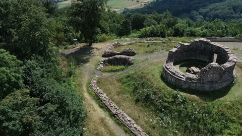 Bischofsheim Ruine 4 Video stock 140383906